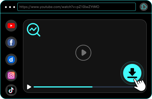 detect videos from any websites