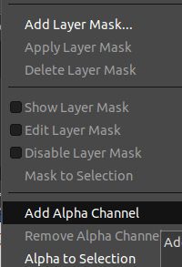 김프에서 이미지 배경 제거 방법