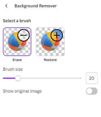 칸바에서 이미지 배경 제거하는 방법