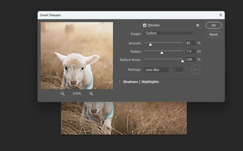 포토샵에서 이미지 펙셀화하지 않기
