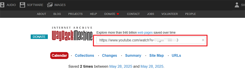 how to use wayback machine